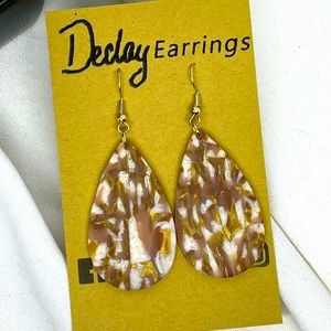 Fall polymer Clay Earrings